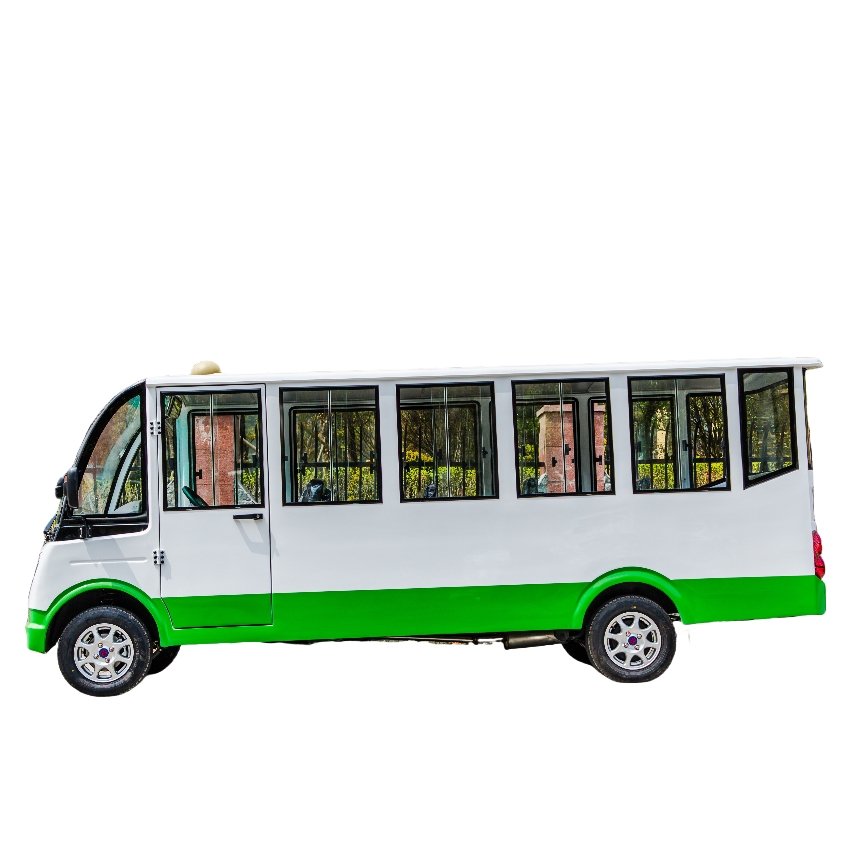 Coaches Passenger 14 Seats Petrol Engine Used Buses Gasoline Mini Van